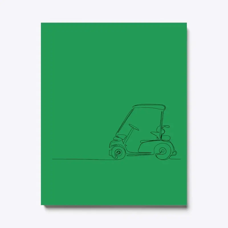 Golf Cart Minimalist